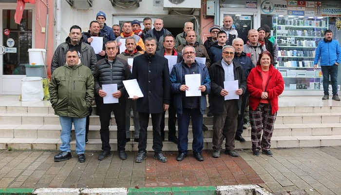 BAYRAMİÇ SEVDALILARI İYİ PARTİDEN İSTİFA ETTİ.
