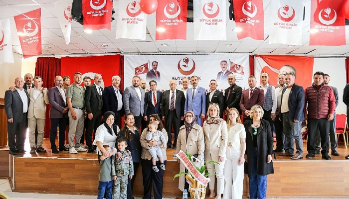 Büyük Birlik partisi Çanakkale Bayramiç ilçe kongresini gerçekleştirdik. 