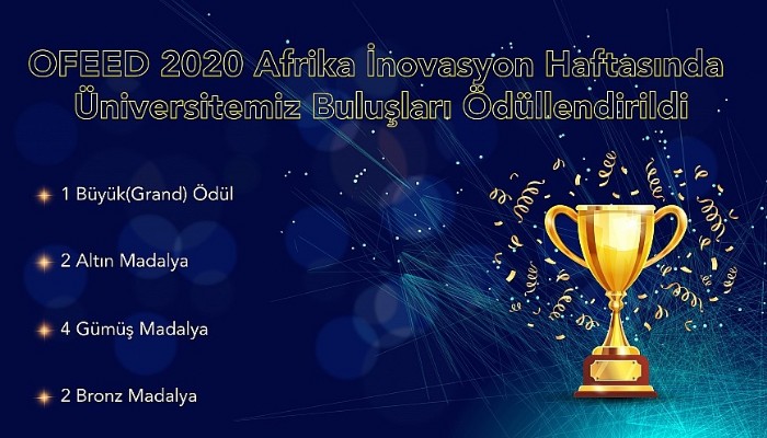 ÇOMÜ, IFIA Buluş Fuarından 9 Madalya İle Döndü