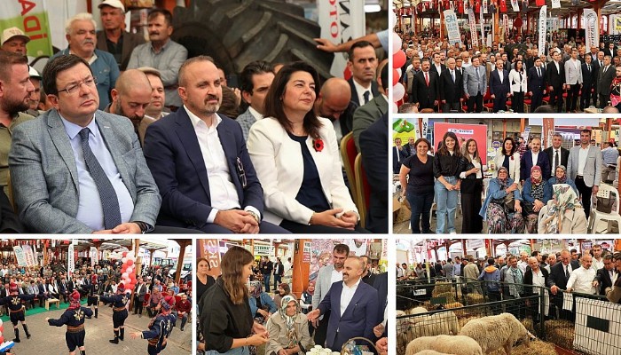 AK Parti Grup Başkanvekili Bülent Turan, İda Koyun Keçi Panayırı açılışına katıldı