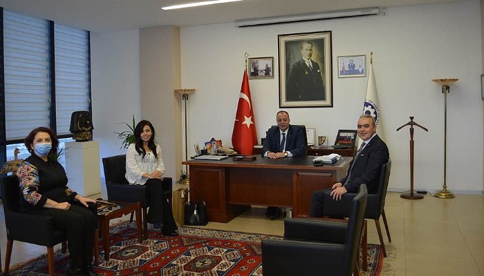 T.C. HALK BANKASI YETKİLİLERİNDEN ÇTSO’YA ZİYARET