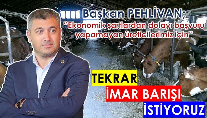 Mağdurlar İçin Yeni Bir İmar Barışı İstiyoruz!