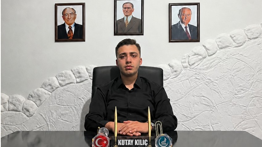 Bayramiç Ülkü Ocakları Başkanı Kutay Kılıç istifa etti