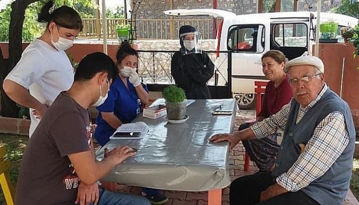 Bayramiç’te Koronavirüs Taraması Yapıldı