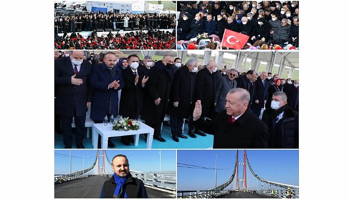 Simgelerin Köprüsü, 1915 Çanakkale Köprüsü Büyük Bir Coşkuyla Açıldı