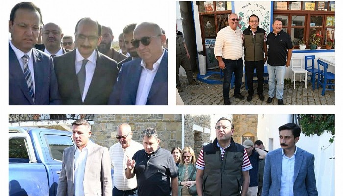 Ayhan Gider Koyun Keçi Birliği Yetkililerini Gökçeada'da bir araya getirdi.