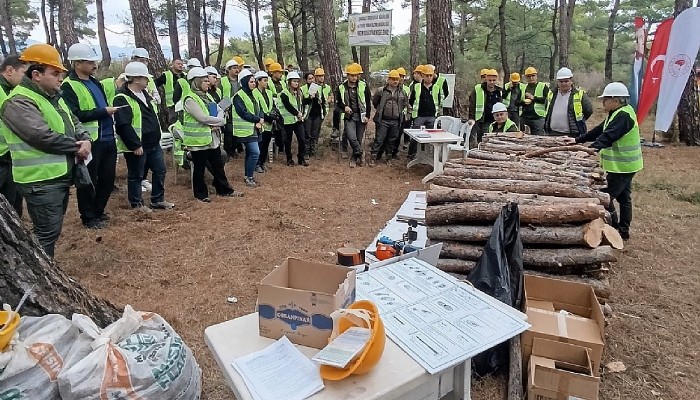 Bayramiç Orman İşbaşı Eğitimleri kapsamında 