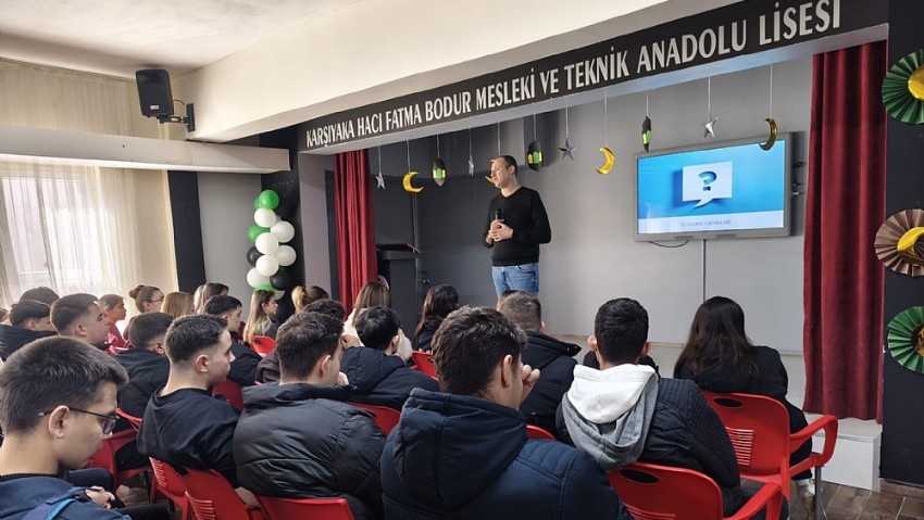 İŞKUR Çanakkale’den Meslek Lisesi Öğrencilerine Kariyer Desteği