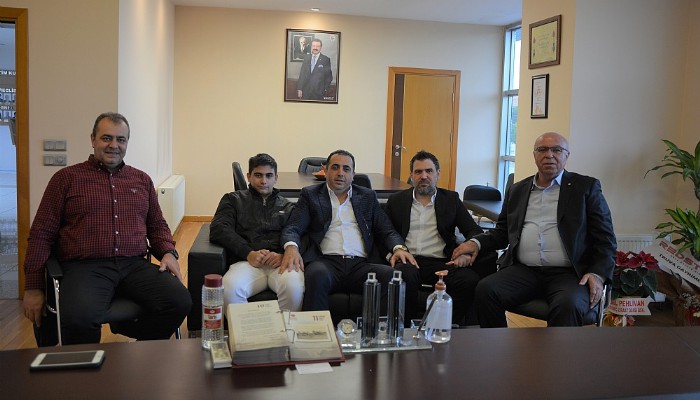 Çanakkale Ticaret ve Sanayi Odası Yönetiminden Başkan Deniz’e Ziyaret