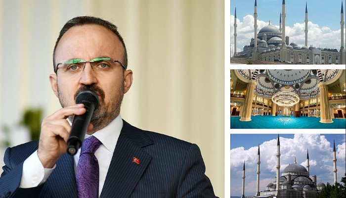 6 Minareli Üniversite Ulu Camii Cuma Günü Açılıyor.