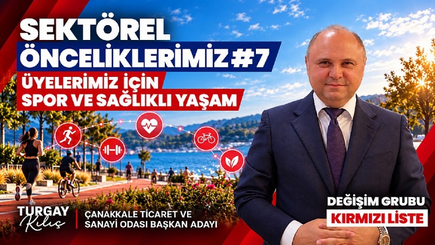ÇTSO BAŞKAN ADAYI TURGAY KILIÇ’TAN ÜYELERE SPOR VE SAĞLIKLI YAŞAM PROJESİ