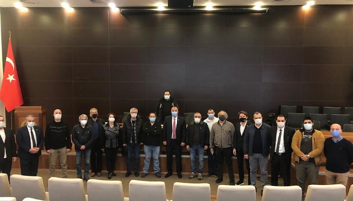 ÇTSO YÖNETİM KURULU YENİ YIL DEĞERLENDİRMESİ İÇİN BASIN MENSUPLARIYLA BİRARAYA GELDİ