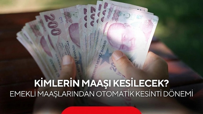 SGK'DAN EMEKLİ MAAŞLARINA KESİNTİ DÜZENLEMESİ! Borcu Olanlardan %10 Kesinti Yapılacak