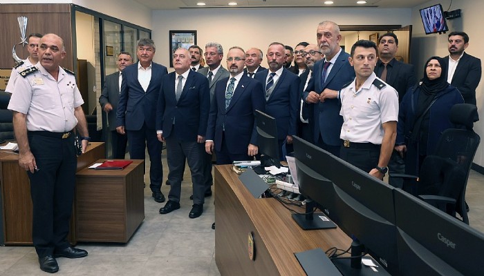 Roman Dernekleri Başkanları Turan’ı ziyaret etti.