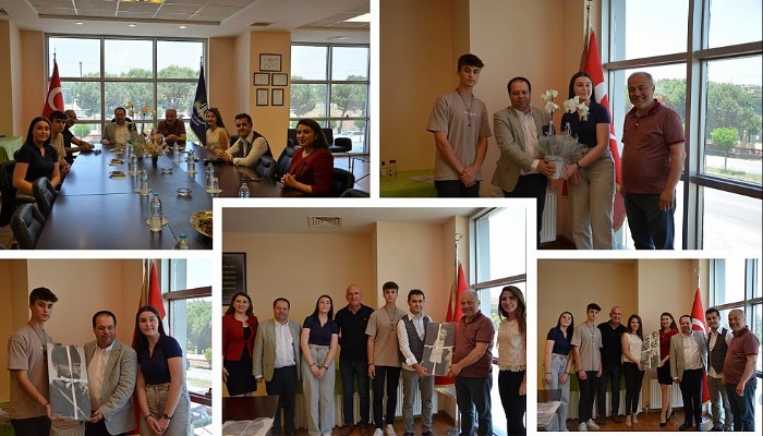 Çanakkale Tobb Sosyal Bilimler Lisesinden Borsaya Teşekkür Ziyareti