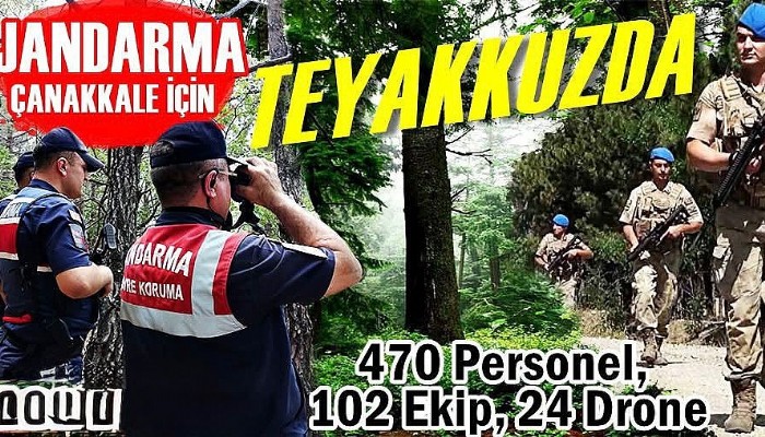 JANDARMA, DAĞI TAŞI TARIYOR..!