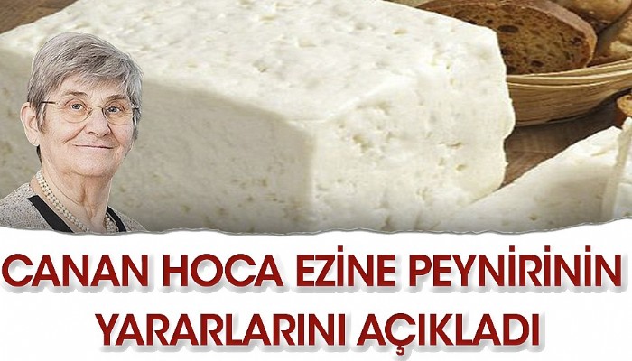 CANAN KARATAY DAN EZİNE PEYNİRİ İLE İLGİLİ DÜNYA BASININA AÇIKLAMASI...