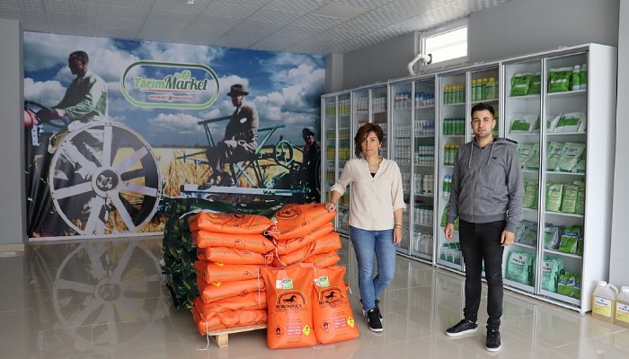 Bayramiç Belediyesi Tarım Market hizmete açıldı
