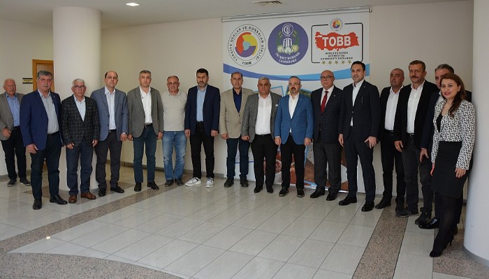 ÇTB MECLİS TOPLANTISINA BAŞKAN BÜLENT TURAN VE İL BAŞKANI NAİM MAKAS KONUK OLDU