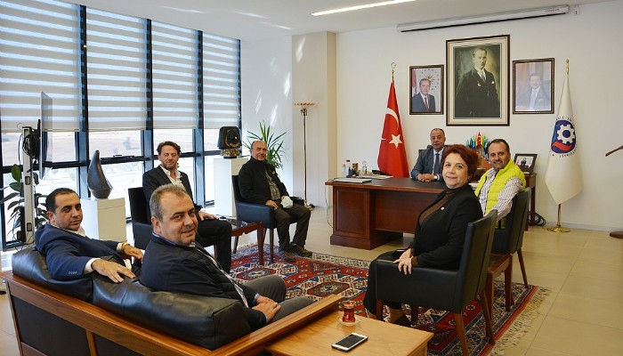 Troya Zeytinyağı Festivali Yönetimi’nden Çtso Yönetim Kurulu’na Ziyaret