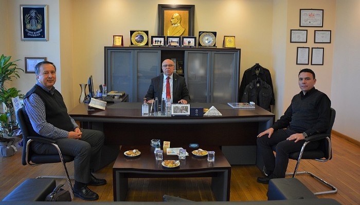 Ziraat Fakültesi’nden Başkan Deniz’e Ziyaret