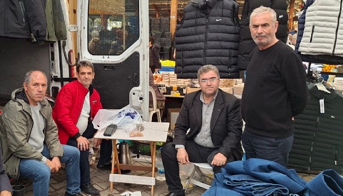 Mhp İlçe Başkanı Alaattin Kunt Derdin Derdimiz Sohbetlerine Sahaya İnerek Başladı.