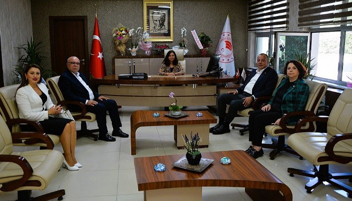 ODA ve BORSA BAŞKANLARINDAN İL TARIM ve ORMAN MÜDÜRÜ TÜRKARSLAN’A ZİYARET