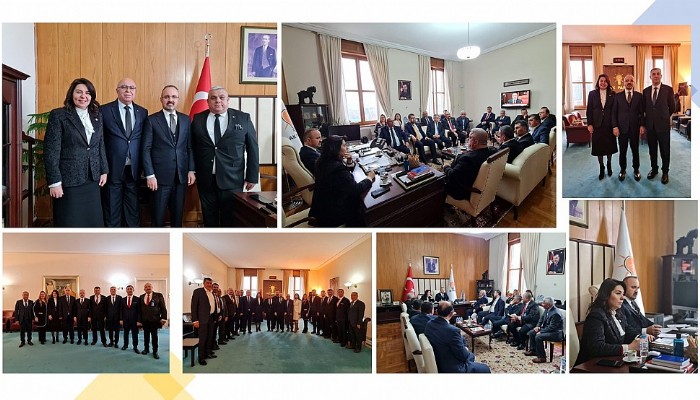 Çtb Heyeti Ankara'da Ak Parti Milletvekilleriyle Bir Araya Geldi
