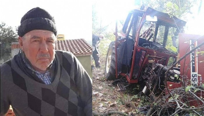 Traktör Kazasında Yaralanan Çiftçi İçin Ambulans Helikopter Havalandı