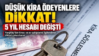 Yargıtay’dan kiracı ve ev sahiplerini yakından ilgilendiren karar