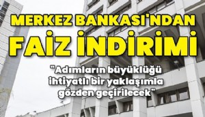 Merkez Bankası faiz kararını açıkladı