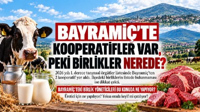 BAYRAMİÇ’TE KOOPERATİFLER VAR, PEKİ BİRLİKLER NEREDE?