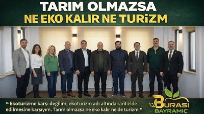 AK Parti Çanakkale Milletvekili Ayhan Gider BEN EKOTURİZME KARŞI DEĞİLİM TARIM OLMAZSA NE EKO OLUR NE DE TURİZM STK’LAR SİYASİ PARTİLERİN BORAZANLIĞINI YAPMAMALI