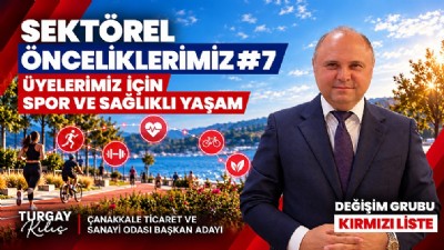 ÇTSO BAŞKAN ADAYI TURGAY KILIÇ’TAN ÜYELERE SPOR VE SAĞLIKLI YAŞAM PROJESİ