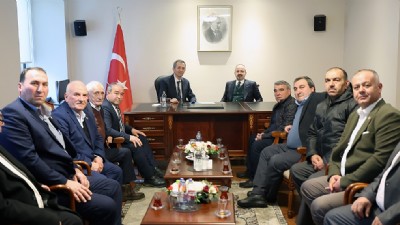 İçişleri Bakan Yardımcısı Bülent Turan Alevi Dedeleri ile Buluştu.