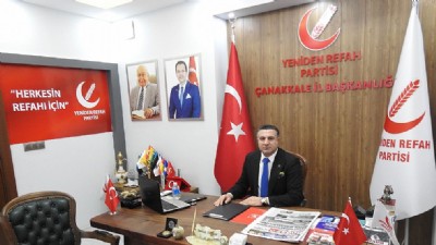 Yeniden Refah İl Başkanı Yüzbaşı’ndan Sert Çıkış Yüzbaşı: “Yardım sözle olmaz. Çanakkale’nin malı Çanakkale’de kalmalı.”