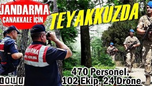 JANDARMA, DAĞI TAŞI TARIYOR..!