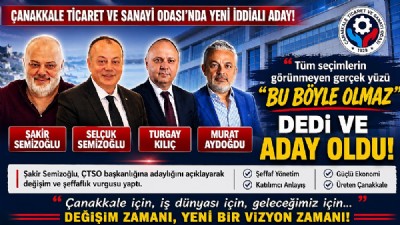 ÇTSO SEÇİMLERİNDE DENGELER DEĞİŞİYOR!