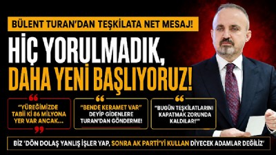 BÜLENT TURAN “YENİ SOSYOLOJİYİ OKUMAMIZ LAZIM; NE YORULMASI, NE YAVAŞLAMASI!”