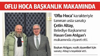 Ünlü Oyuncu Çetin Altay Bayramiç’de
