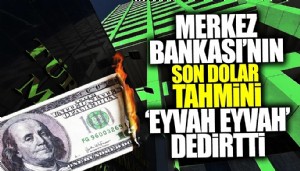 Merkez Bankası’nın son dolar tahmini ‘eyvah eyvah’ dedirtti