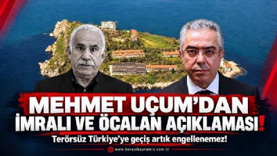 MEHMET UÇUM’DAN İMRALI VE ÖCALAN AÇIKLAMASI: “OK YAYDAN ÇIKTI, GERİ DÖNÜŞ YOK!”