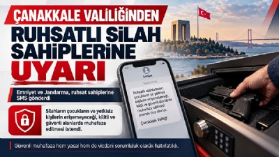 RUHSATLI SİLAH SAHİPLERİNE VALİLİKTEN ÖNEMLİ UYARI