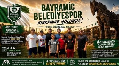 Bayramiç Belediyespor, 665. Tarihi Kırkpınar Yağlı Güreşleri'nde Pehlivanla Er Meydanında